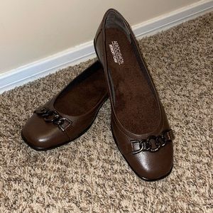 Brown Ballet Flats